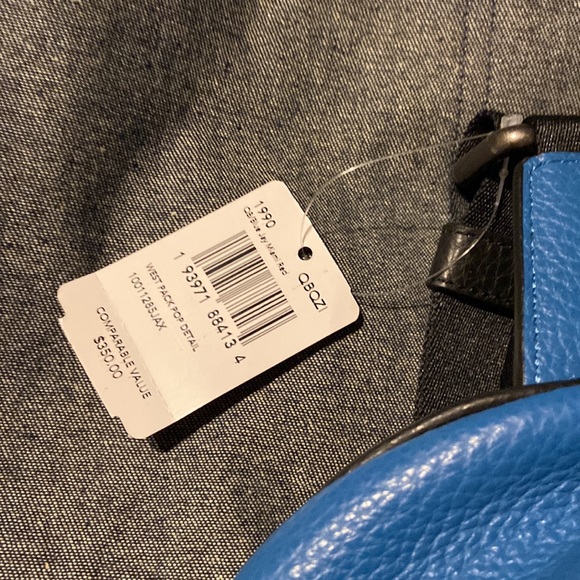 Coach Bags Coach Mens Westpack Bag Blue Jaymiami Red 7 34 L X 3 H X 3 14 W Poshmark